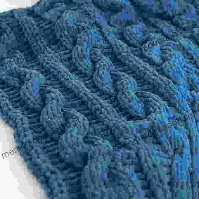 A Chunky Infinity Loop With A Cozy Cable Knit Pattern Dress To Impress Knitted Scarves: 24 Extraordinary Designs For Cowls Kerchiefs Infinity Loops More