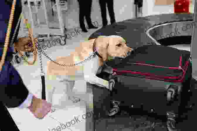 A Drug Detection Dog Sniffing A Suitcase At An Airport The New Work Of Dogs: Tending To Life Love And Family