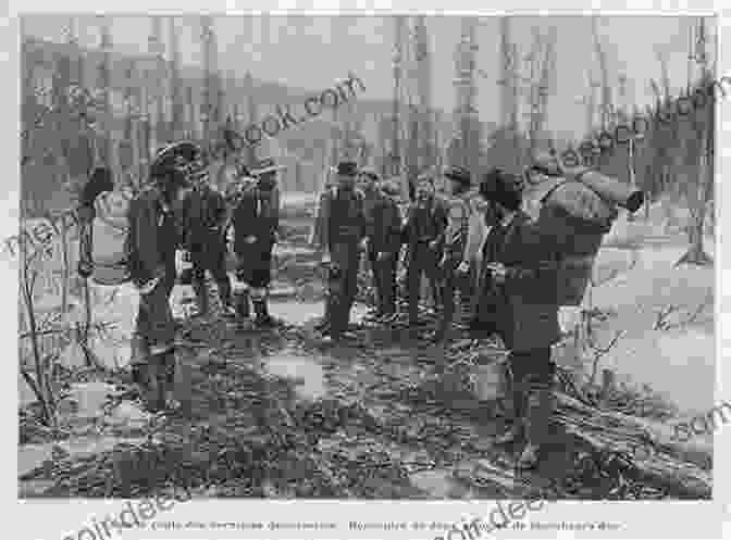 A Faded Photograph Of A Group Of Prospectors, Their Faces Etched With Determination And Greed. Mystery At Chilkoot Pass (Mysteries Through History 17)