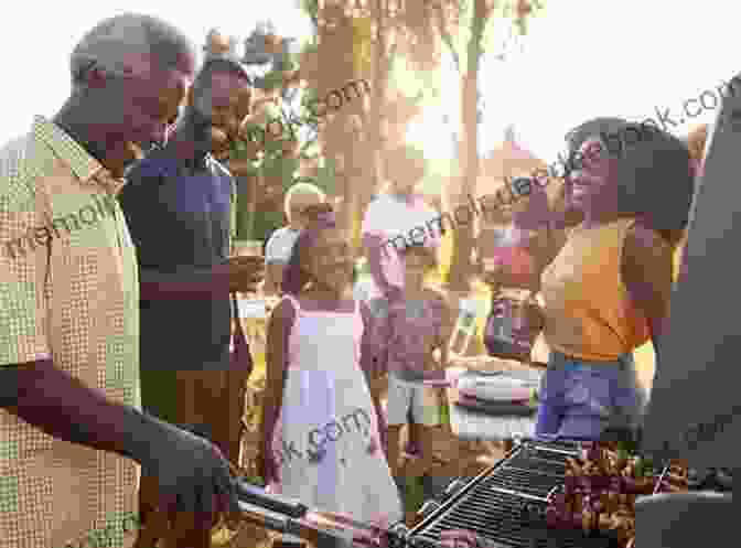 A Group Of People Eating Braai (barbecue) South Africa In Images: 200 Images Describe South Africa