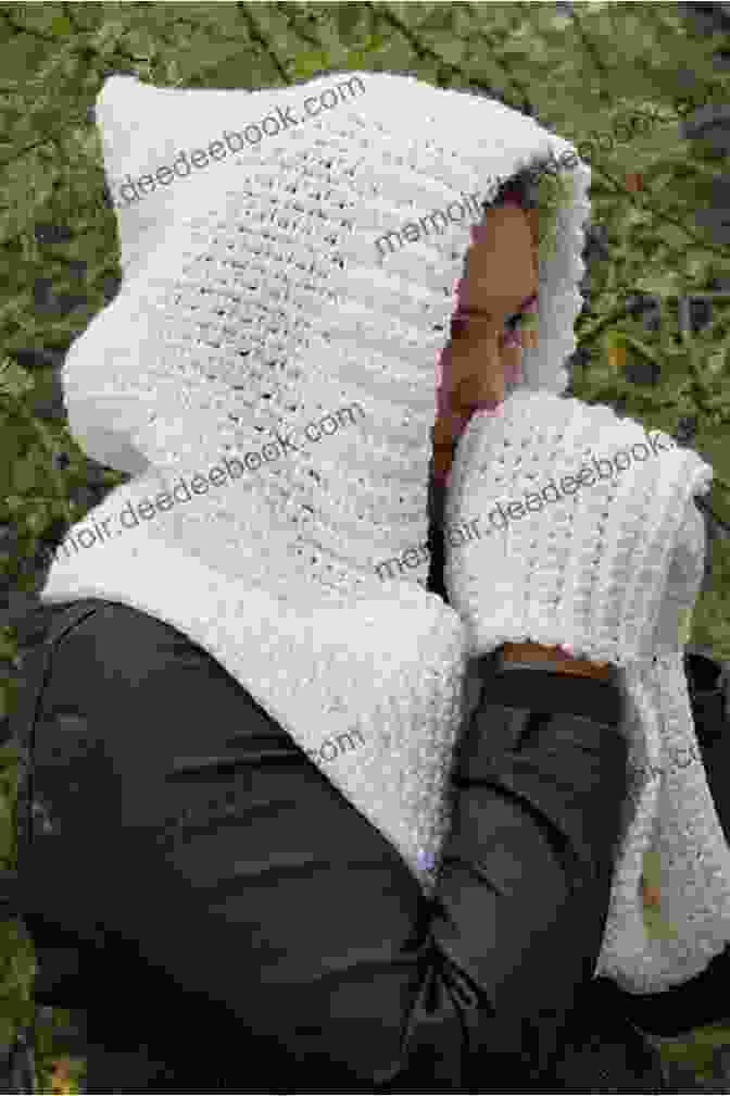 A Hooded Cowl That Will Keep You Warm And Dry Dress To Impress Knitted Scarves: 24 Extraordinary Designs For Cowls Kerchiefs Infinity Loops More