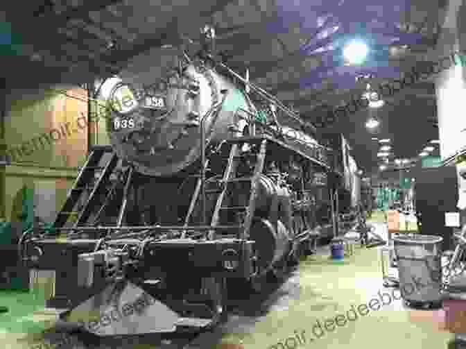 A Restored Steam Locomotive On Display At A Railway Museum, A Reminder Of The Golden Age Of Railway Transportation Locomotive Cyclopedia Of American Practice: Locomotives 1922