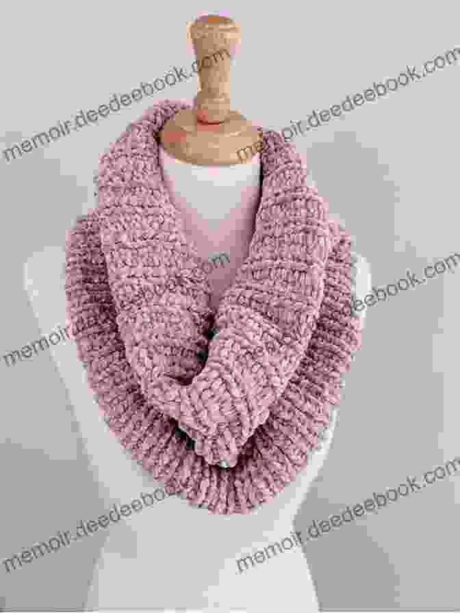 A Warm And Cozy Cowl With A Cable Knit Pattern Dress To Impress Knitted Scarves: 24 Extraordinary Designs For Cowls Kerchiefs Infinity Loops More