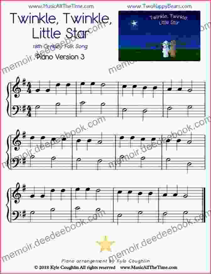 A Young Child Playing The Piano With A Bright Twinkle In Their Eyes, As They Master The Timeless Melody Of Twinkle, Twinkle, Little Star. First 50 Fun Children S Songs You Should Play On Piano