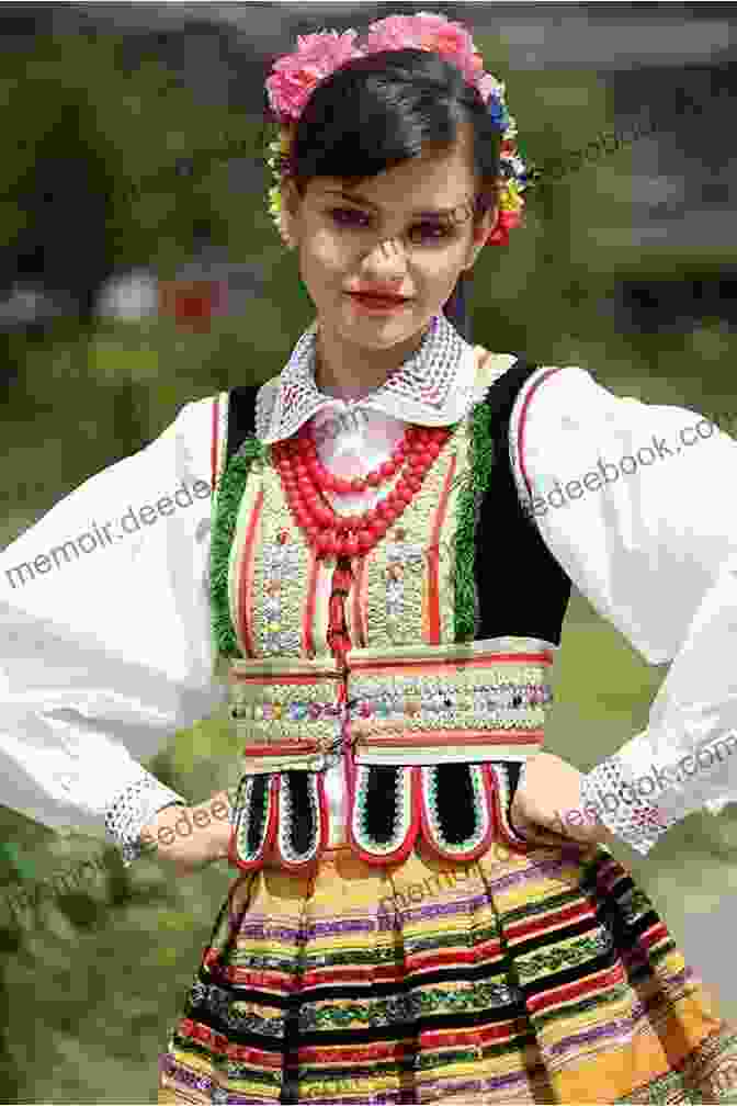 A Young Vera Polacco, Smiling And Wearing A Traditional Polish Folk Costume Remembering Vera Patricia Polacco