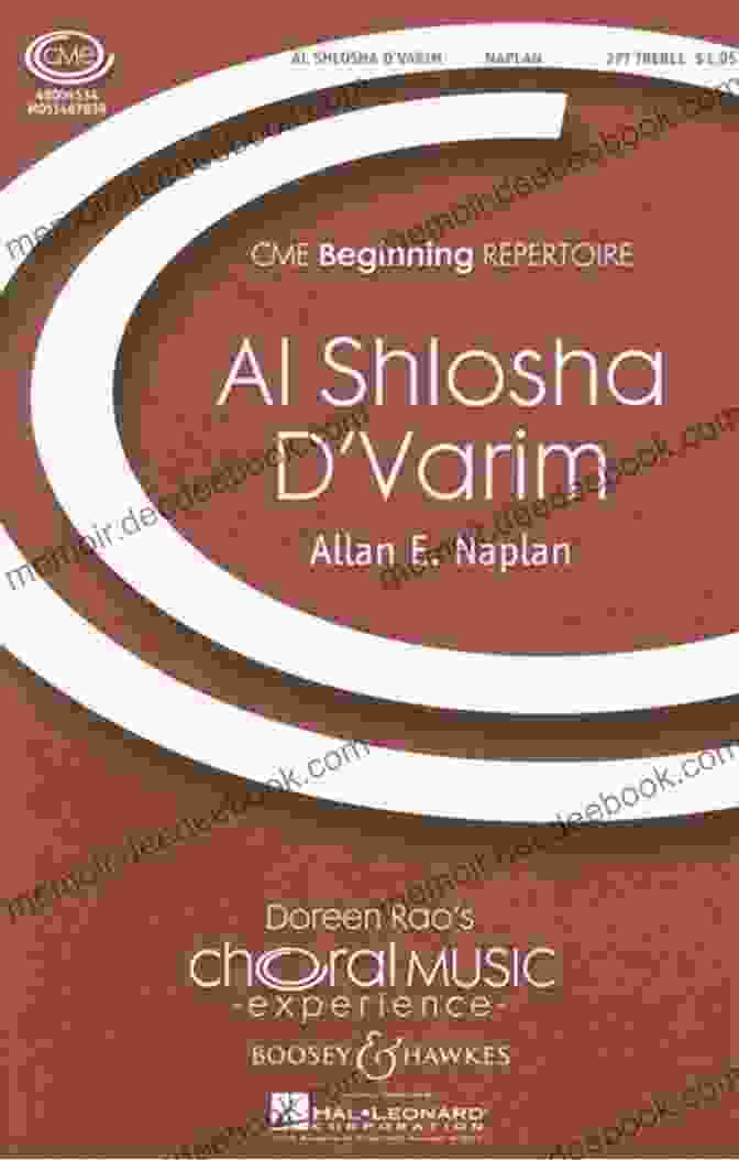 Al Shlosha D'Varim Jewish Songs For Children 15 Favorites To Play And Sing: Elementary Piano Collection