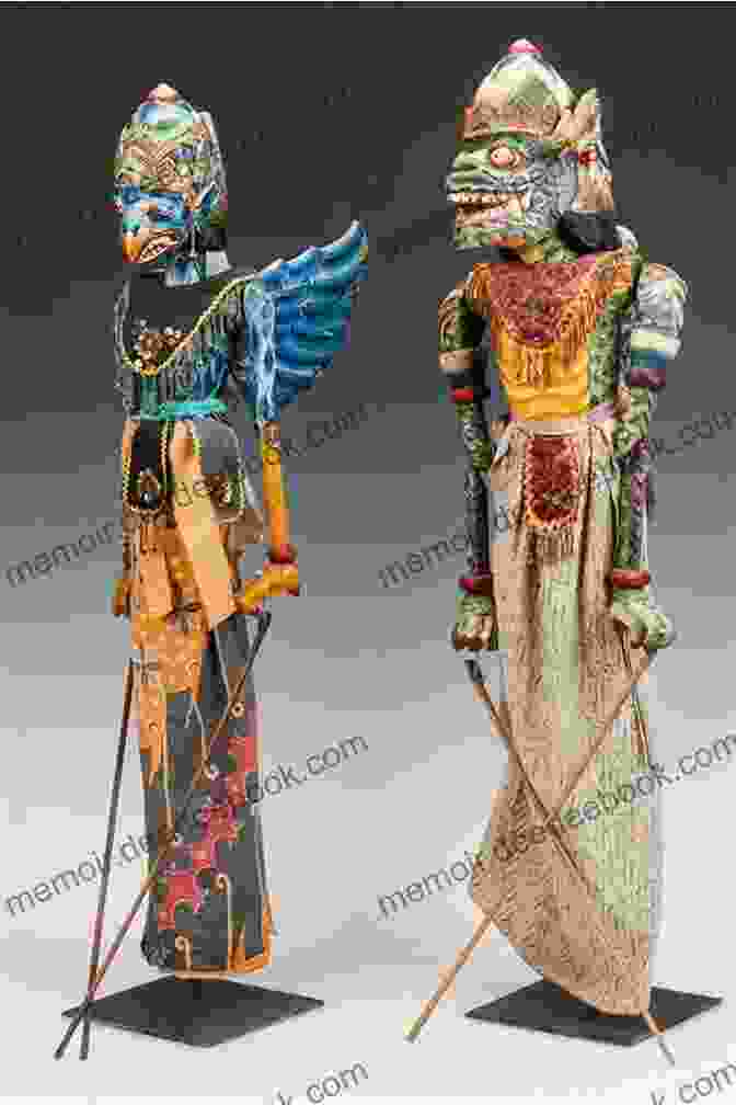 An Elaborate Wayang Puppet Depicting A Mythical Creature The Three Realms (Wayang: Stories Of The Shadow Puppets 1)