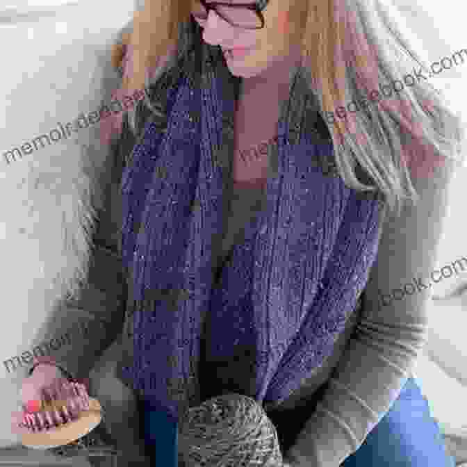 An Infinity Cowl That Can Be Worn In Multiple Ways Dress To Impress Knitted Scarves: 24 Extraordinary Designs For Cowls Kerchiefs Infinity Loops More