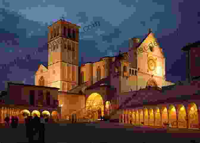 Assisi, Italy, A Pilgrimage Town Famous For The Birthplace Of Saint Francis And Its Beautiful Basilica With Giotto's Frescoes Umbria Perugia Orvieto Spoleto Assisi