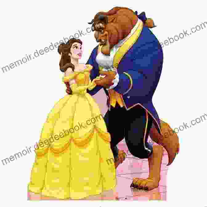 Belle And The Beast Stand Embraced In The Castle's Moonlit Courtyard. Belle's Flowing Gown Billows Softly In The Gentle Breeze, And The Beast's Once Rugged Exterior Has Transformed Into That Of A Handsome Prince. The Moonlight Casts An Ethereal Glow Upon Their Faces, Symbolizing The Triumph Of Love Over Adversity. A Tale Of Beauty And Beast: A Retelling Of Beauty And The Beast (Beyond The Four Kingdoms 2)