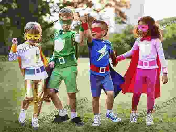 Children Dressed As Superheroes Helping Others Children S Book: If I Were A SuperHero (funny Bedtime Story Collection)