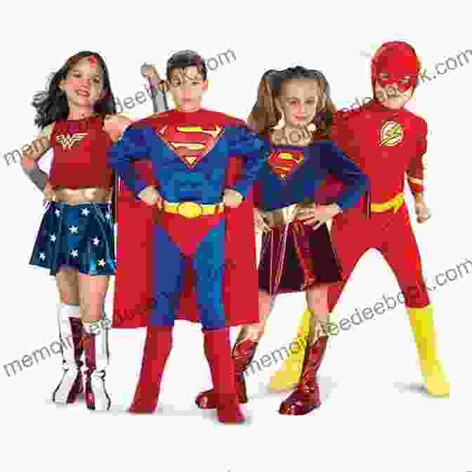 Children In Superhero Costumes Having A Slumber Party Children S Book: If I Were A SuperHero (funny Bedtime Story Collection)