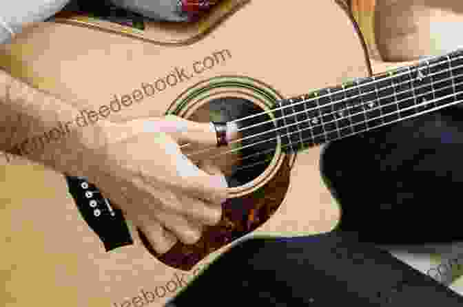 Close Up Of A Guitarist's Hands Performing Fingerpicking Technique On An Acoustic Guitar School Of Bluegrass Guitar Bluegrass Classics