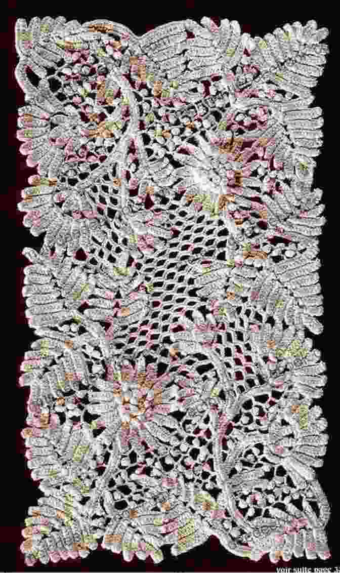 Close Up Of Intricate Crocheted Lacework DIY CROCHETING: COMPLETE GUIDE TO CROCHETING