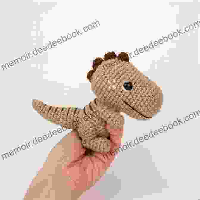 Crocheted Velociraptor Dinosaur Toy With A Sleek Body And Sharp Claws Dinosaurs Knitting For Beginners: Crochet Cute And Stunning Dinosaurs Toy For Kids