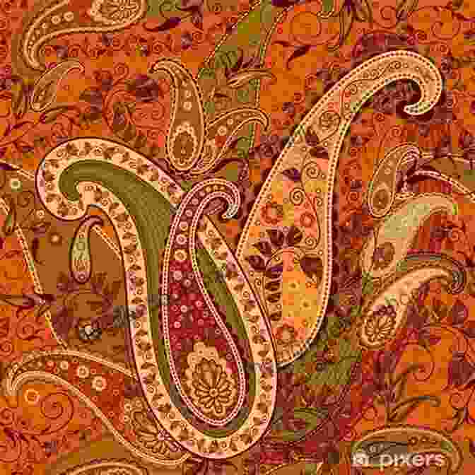 Elaborate Paisley Swirl Motif Sophisticated Stitches: Designs For Quilting Applique Sashiko Embroidery: Designs For Quilting Applique Sashiko Embroidery: 60 New Motifs From Mr Quilt