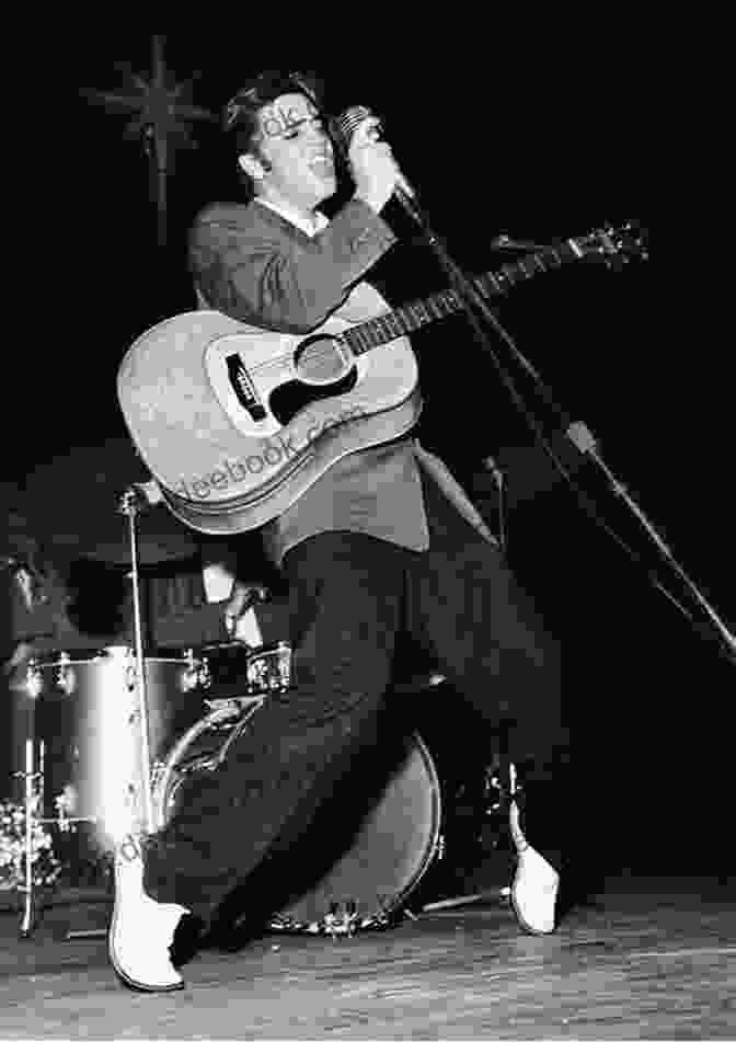 Elvis Presley Performing On Stage In The 1950s The Foundations Of Rock: From Blue Suede Shoes To Suite: Judy Blue Eyes