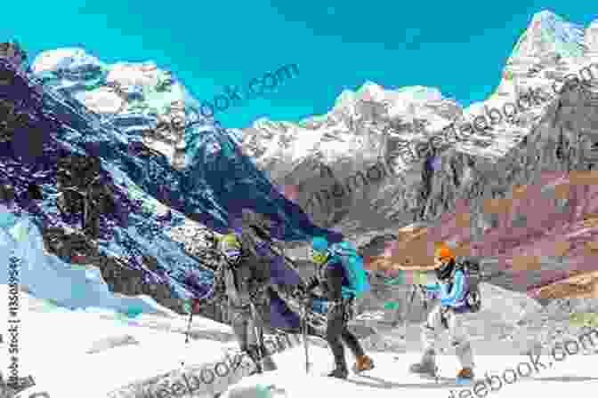 Group Of Hikers Traversing A Glacier Using Ropes And Ice Axes, Surrounded By Majestic Mountain Peaks Wilderness Defender (Alaska K 9 Unit 2)