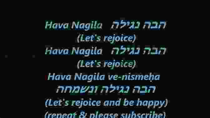 Hava Nagila Jewish Songs For Children 15 Favorites To Play And Sing: Elementary Piano Collection