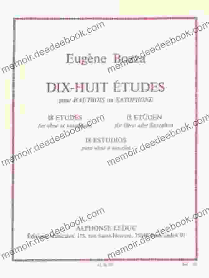 Image Of Etudes Et Exercises By Eugène Bozza 30 Modern Preparatory Etudes And Solos For French Horn