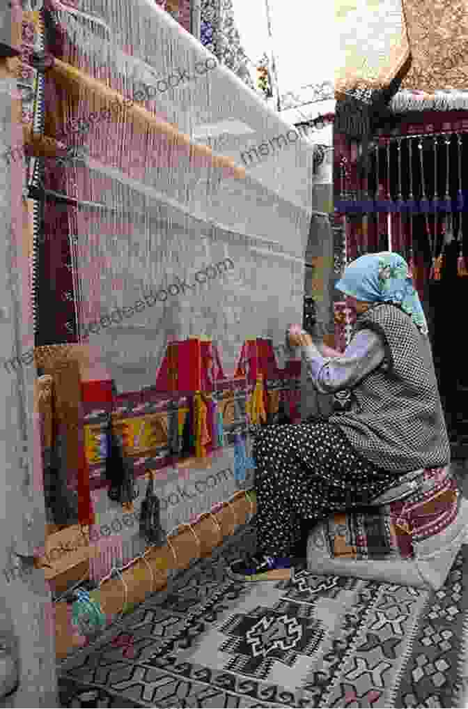 Local Women In Traditional Attire Weaving Carpets In A Village The Himalayan Districts Of Kooloo Lahoul And Spiti