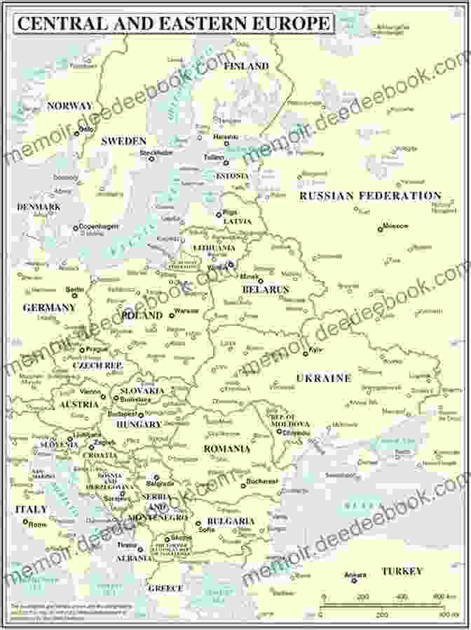 Map Of Central And Eastern Europe Geopolitics Of Central And Eastern Europe In The 21st Century: From The Buffer Zone To The Gateway Zone (Studies In Politics Security And Society 37)