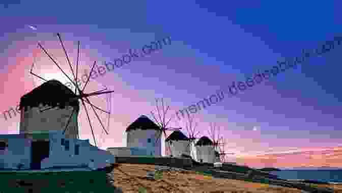 Mykonos Windmills GREECE Beautiful Mykonos Vol 1 Max Allan Collins