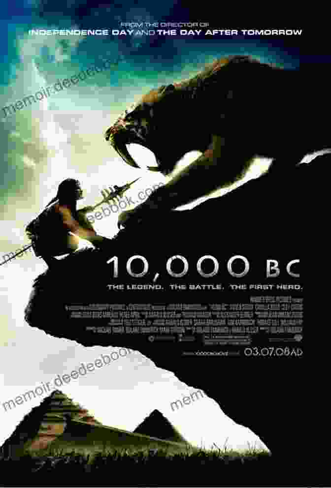 Official Movie Poster For '10,000 BC' A Girl In 10 000 BC Lori London