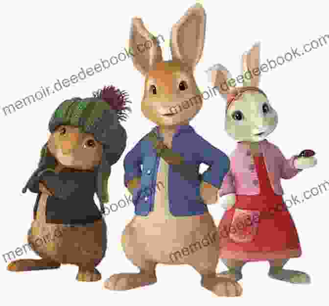 Peter Rabbit And His Friends In A Field Of Flowers THE TALE OF PETER RABBIT Tales Of Peter Rabbit Friends 1: The Tales Of Peter Rabbit Friends 1